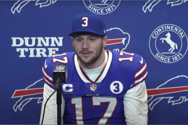 God's Real': Bills Quarterback Josh Allen Fights Back Tears While