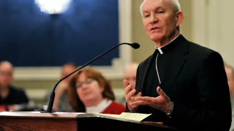 Omaha Archbishop George Lucas in a 2011 photo.