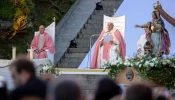 Pope Francis presides over Holy Mass on Gaudete Sunday on the island of Corsica, Sunday, Dec. 15, 2024