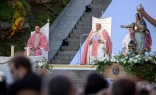 Pope Francis presides over Holy Mass on Gaudete Sunday on the island of Corsica, Sunday, Dec. 15, 2024