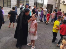 “They have such trust that you even often hear the displaced Muslim people say: ‘It’s your cross which will protect us!’” said Mother Joselyne Joumaa, superior general of the convent of the Sisters of Good Help in Lebanon, which has opened its doors to welcome more than 800 people who have been displaced by Israeli bombing.