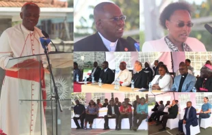 Cardinal Peter Turkson delivers the inaugural lecture at the opening of the 2024/2025 academic year of the Nairobi-based Hekima University College (HUC) on Saturday, Aug. 17, 2024. Credit: ACI Africa