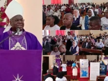 Bishop António Francisco Jaca of the Diocese of Benguela in Angola speaks on the occasion of the 70th anniversary of Radio Ecclesia, Angola’s Catholic Radio on Dec. 8, 2024.