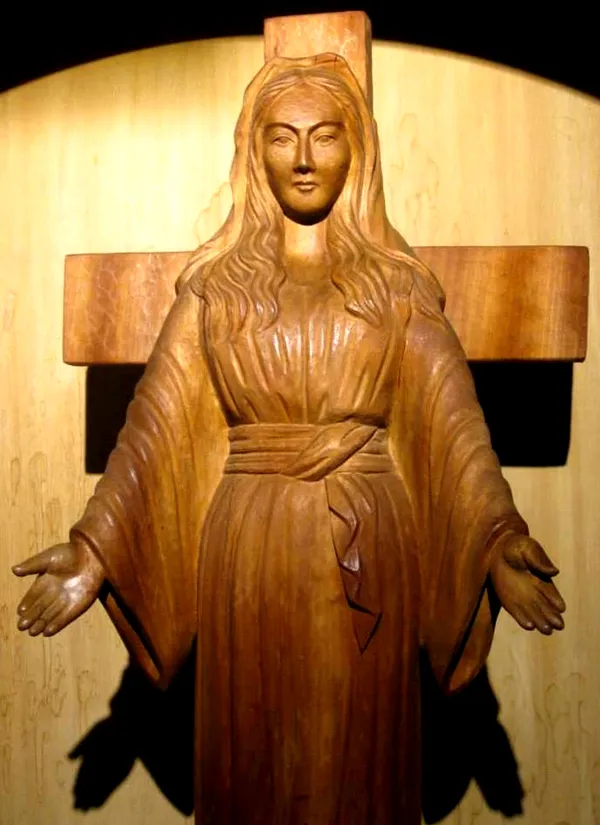 Our Lady of Akita, Japan. Credit: SICDAMNOME, CC BY-SA 4.0 , via Wikimedia Commons