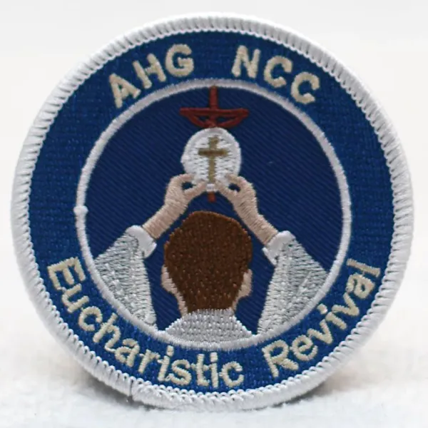 The American Heritage Girls offers a Eucharistic Revival patch that is awarded upon completion of the Eucharistic Revival Patch Program. Photo Credit: Courtesy of the American Heritage Girls