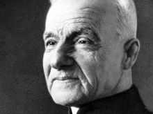 St. André Bessette (1845–1937) was a brother of the Congregation of Holy Cross, which oversees the University of Notre Dame in South Bend, Indiana. Known as a healer with a great devotion to St. Joseph, he led the effort to build Montreal’s famous Oratory of St. Joseph.