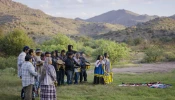 The Catholic bishops are backing a suit by Apache Stronghold, a coalition of Native Americans and their supporters, in its lawsuit against the federal government. The lawsuit argues that the coalition’s freedom of religion was violated when the federal government announced its intention to sell formerly protected land in Arizona to a mining company.