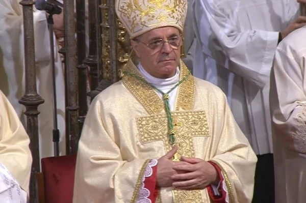 Archbishop Alejandro Arellano Cedillo will serve as pontifical commissioner to address the conflict between Opus Dei and the Diocese of Barbastro-Monzón. Credit: Diocese of Toledo/Livestream screenshot