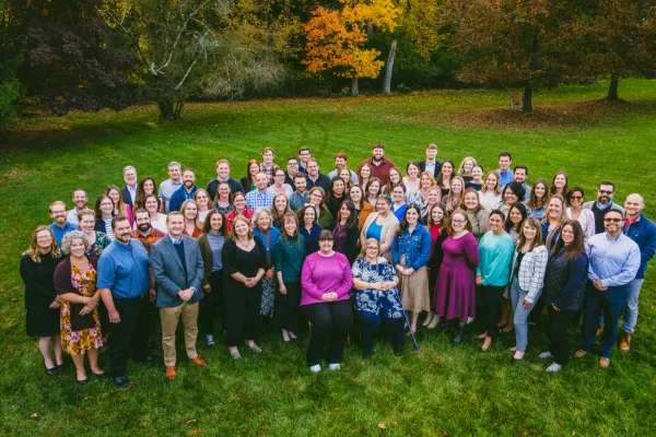 A group photo of Ascension's employees. Credit: Courtesy of Ascension