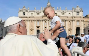 Together with the Sunday Angelus and the principal celebrations of the liturgical year, the pope’s general audiences constitute the spiritual heart of his regular Petrine teaching office. Credit: Vatican Media