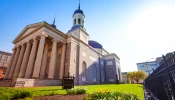 The Basilica of the National Shrine of the Assumption of the Blessed Virgin Mary, also called the Baltimore Basilica.