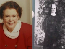 The United States Catholic Conference of Bishops on Nov. 13, 2024, voted to advance the canonization causes of Servant of God Gertrude Agnes Barber (left) and Benedictine Sister Annella Zervas.