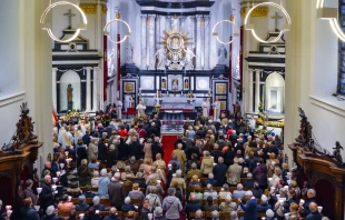 Celebration of the Virga Jesse, Basilica of Hasselt, Belgium, August 2017. Credit: Virgajessecomité Hasselt