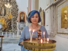 Belkız,  61, was born into a Muslim family in Turkey. After reading books on materialist philosophy in her youth, she became an atheist at 15 but eventually became a Christian and then a Catholic.