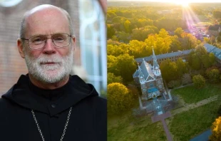 Abbot Placid Solari, 70, chancellor of Belmont Abbey Catholic College in Belmont, North Carolina. Credit: Belmont Abbey College