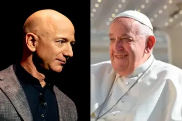 Jeff Bezos and Pope Francis