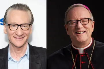 Bill Maher Bishop Robert Barron