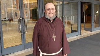 The apostolic vicar for Southern Arabia, Bishop Paolo Martinelli.