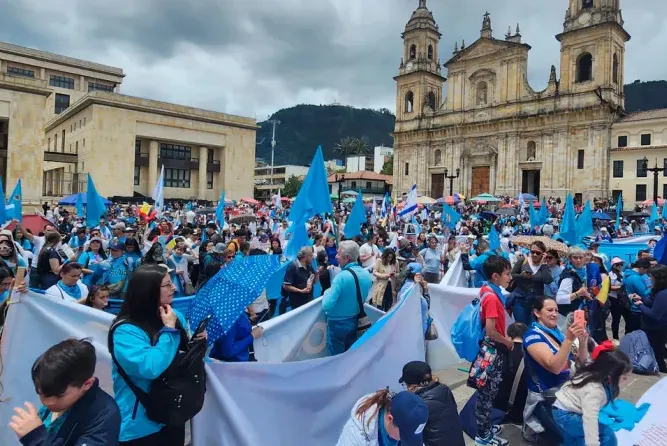 Pro-lifers march in Colombia on May 4, 2024, in the country's capital, Bogotá, and other cities and towns throughout the country.?w=200&h=150