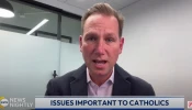 CatholicVote president Brian Burch appears on “EWTN News Nightly” on Jan. 9, 2024.