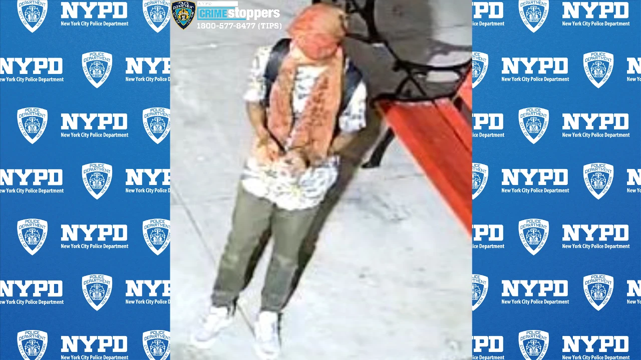 The suspect who allegedly vandalized statues at the St. Therese of Lisieux Roman Catholic Church in Brooklyn is seen in footage on Tuesday, Oct. 22, 2024.?w=200&h=150