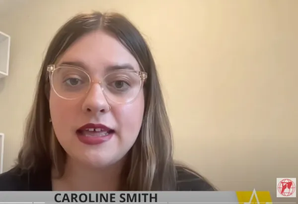 "Embryos are preborn people that should be free from violence,” says Progressive Anti-Abortion Uprising executive director Caroline Taylor Smith. Credit: Screenshot/EWTN Pro-Life Weekly