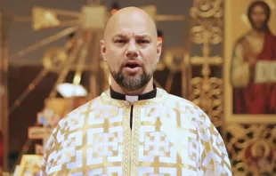 Father Jason Charron. Credit: YouTube screenshot/HolyProtectionsShrine.org