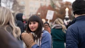 Activist and detransitioner Chloe Cole was among the speakers at a rally on the steps of the United States Supreme Court on Dec. 4, 2024, as justices heard oral arguments in a challenge to a Tennessee law banning transgender surgeries for minors.