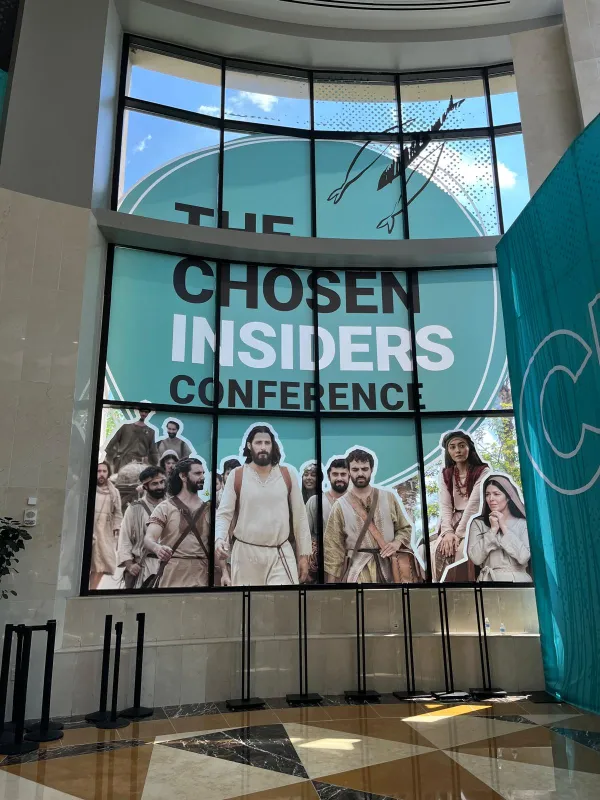 The second annual "Chosen" fan convention, ChosenCon, took place Sept. 20-21, 2024, at the Orlando World Center Marriott in Orlando, Florida. Credit: Francesca Pollio-Fenton/CNA