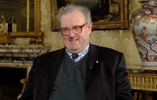 Fra’ Matthew Festing, the Order of Malta’s 79th Grand Master, pictured on Feb. 18, 2013, at the order’s headquarters in Rome. Estefania Aguirre/CNA.