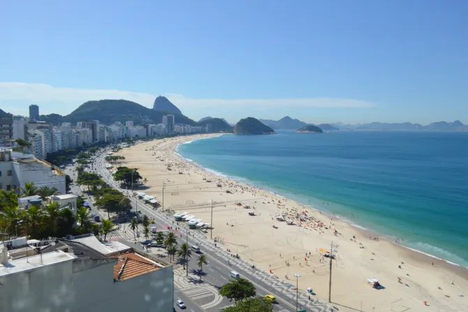 Copacabana beach