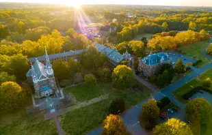 Belmont Abbey College is a Catholic liberal arts college in Belmont, North Carolina, about 20 miles west of Charlotte. Courtesy of Belmont Abbey College