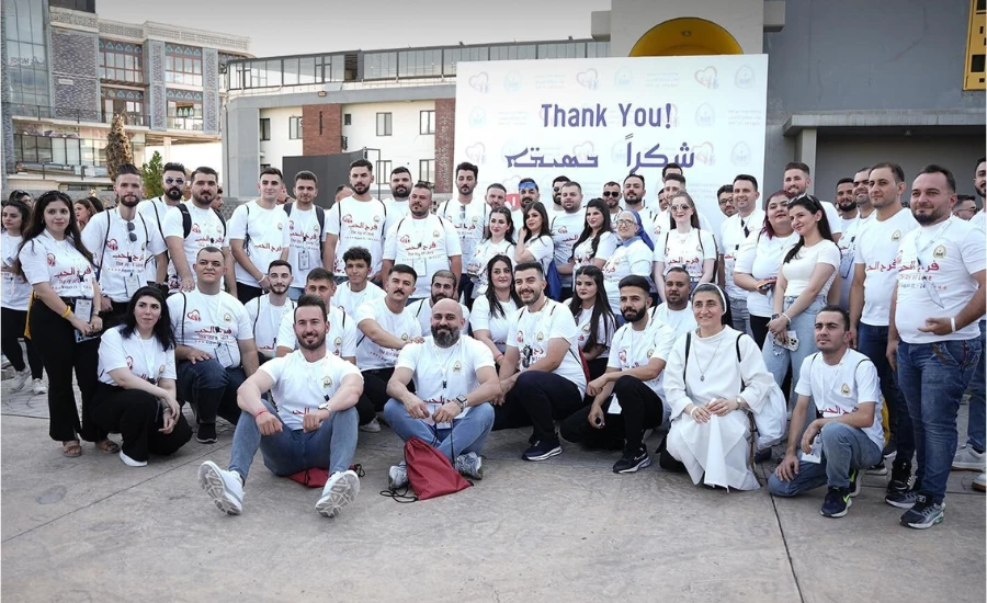 Nearly 2,000 young people from Christian youth groups across Iraq gathered for the seventh annual Ankawa Youth Gathering 2024 held Aug. 22–24, 2024, in the Mar Elia Shrine Courtyard in Ankawa-Erbil, Iraq.?w=200&h=150