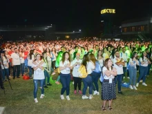 Iraqi Christian youth gather at the Ankawa Youth Meeting in 2022.