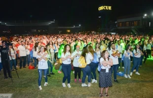 Iraqi Christian youth gather at the Ankawa Youth Meeting in 2022. Credits: Aid to the Church in Need