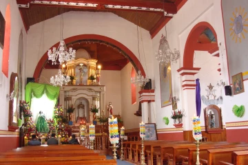 Catholic Church in Cuxtitali sector of San Cristóbal de las Casas, Mexico