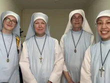 Four religious sisters of the Daughters of Mary, Mother of Healing Love joined “EWTN News In Depth” on May 24, 2024, to discuss their experience thus far on the National Eucharistic Pilgrimage.
