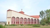 Church at the Good Shepherd Major Seminary in Kaduna, Nigeria.