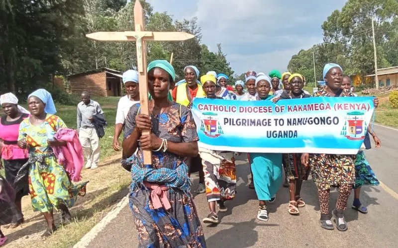 Pilgrims on their way to Ugandan Martyrs' Day on May 21, 2024.?w=200&h=150