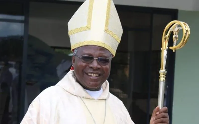 Archbishop-elect Benjamin Phiri of the newly erected Archdiocese of Ndola in Zambia.