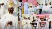 Cardinal Francis Arinze during the centenary celebrations of Bigard Memorial Major Seminary in Rome in November 2024.