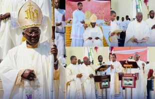 Cardinal Francis Arinze during the centenary celebrations of Bigard Memorial Major Seminary in Rome in November 2024. Credit: Bigard Memorial Major Seminary