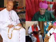 The late Monsignor Thomas Oleghe, the oldest priest in Nigeria, who died on the feast of Christ the King, Nov. 24, at the age of 104.