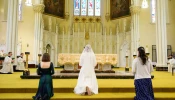 Holly Garnett is consecrated in the Military Ordinariate of Canada as a consecrated virgin.