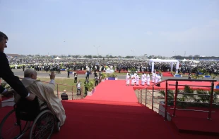 Pope Francis celebrated Mass with around 1 million people in Kinshasa, DRC, on Feb. 1, 2023. Vatican Media