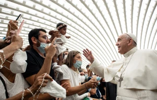 Pope Francis’ general audience in the Paul VI Hall at the Vatican, Sept. 29, 2021 Vatican Media.