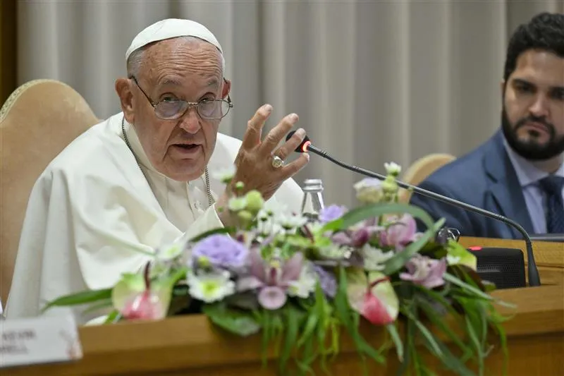 Pope Francis made his remarks on synodality during an annual meeting for moderators of international associations of the faithful, ecclesial movements, and new communities, organized by the Dicastery for Laity, Family, and Life on June 13, 2024.?w=200&h=150