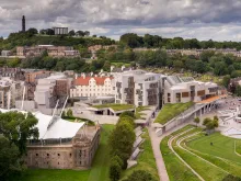 “The focus must be on providing care, not providing a cheap death,” Scotland’s bishops declared. Photo of the Scottish Parliament Building in Edinburgh.