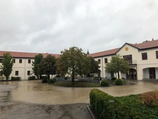 Floods caused major damage in Heiligenkreuz in the Vienna Woods in Austria on Sept. 15, 2024. Credit: Leopoldinum Seminary