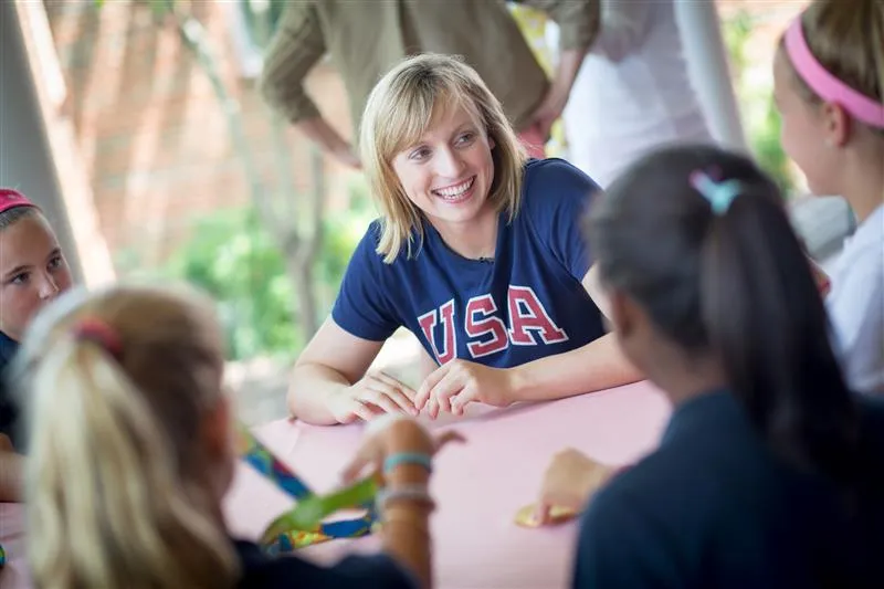 ‘Strong faith and humility’ mark swimmer Katie Ledecky’s life, her former principal says